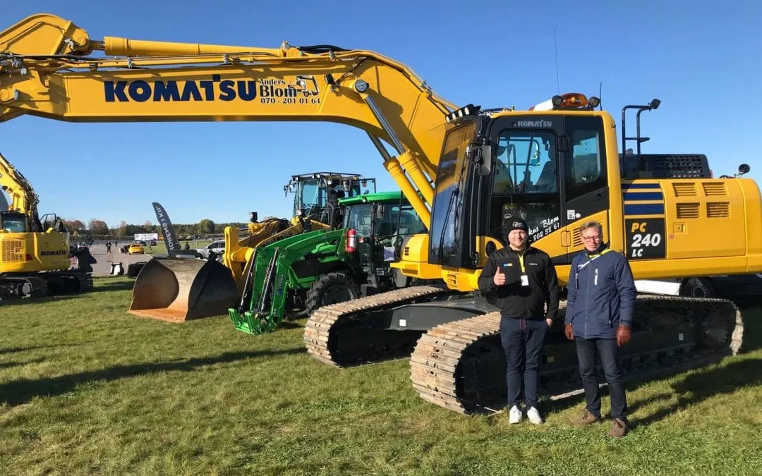 Miljövänlig Komatsu PC240LC-11