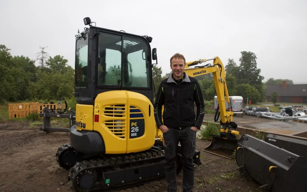 Kvalitet och service med Komatsu