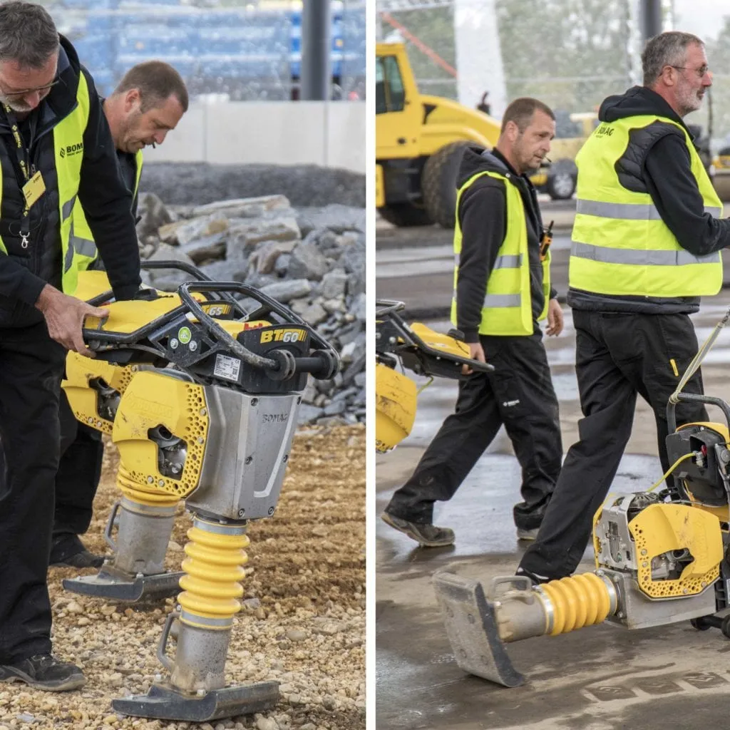 Bomags BT60 och BT65 packar som stora maskiner