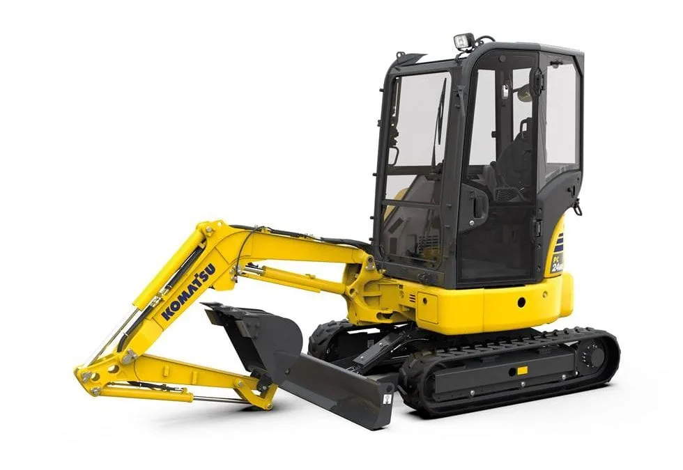 Komatsu Europe lanserar den nya minigrävaren PC24MR-5