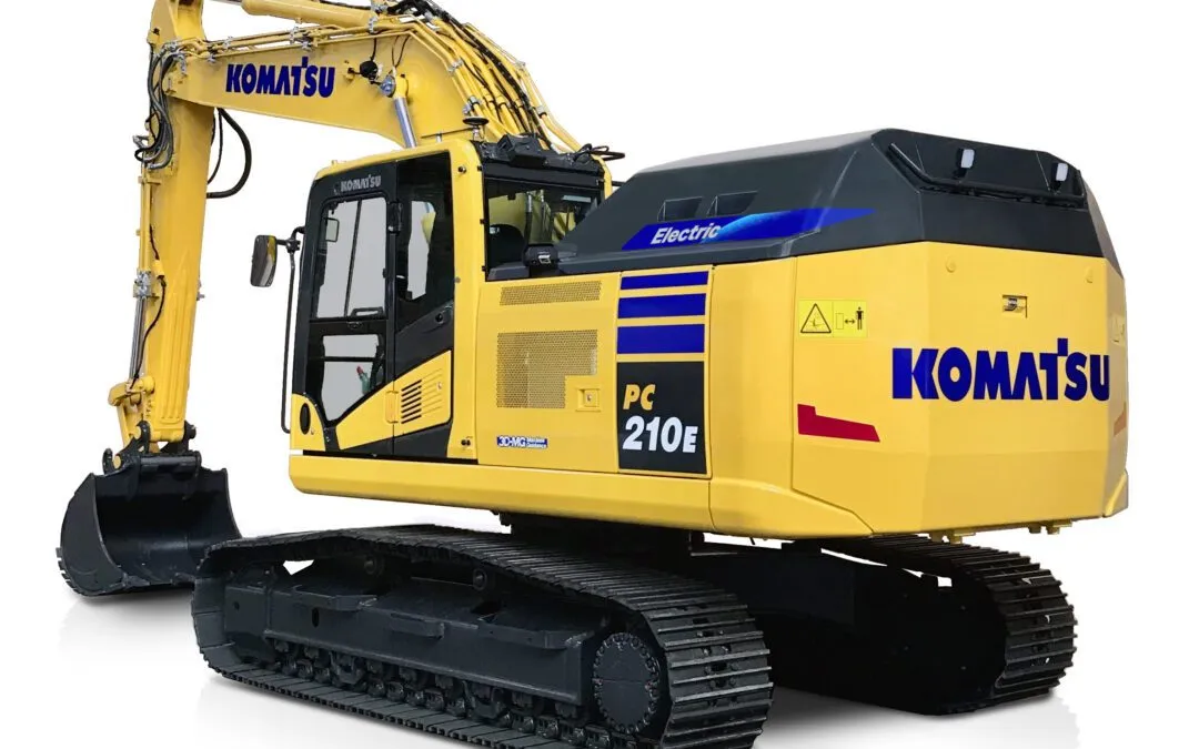 20-tons elektriskt driven, bandgrävare från Komatsu