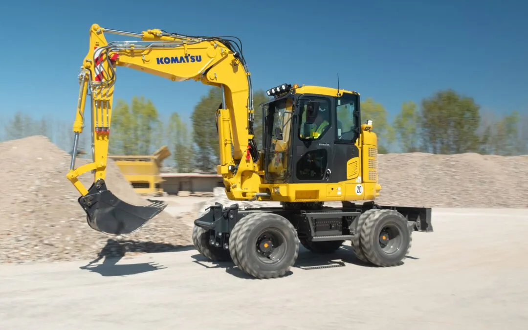 PW138MR-11 – Komatsu Europes nya hjulgrävare