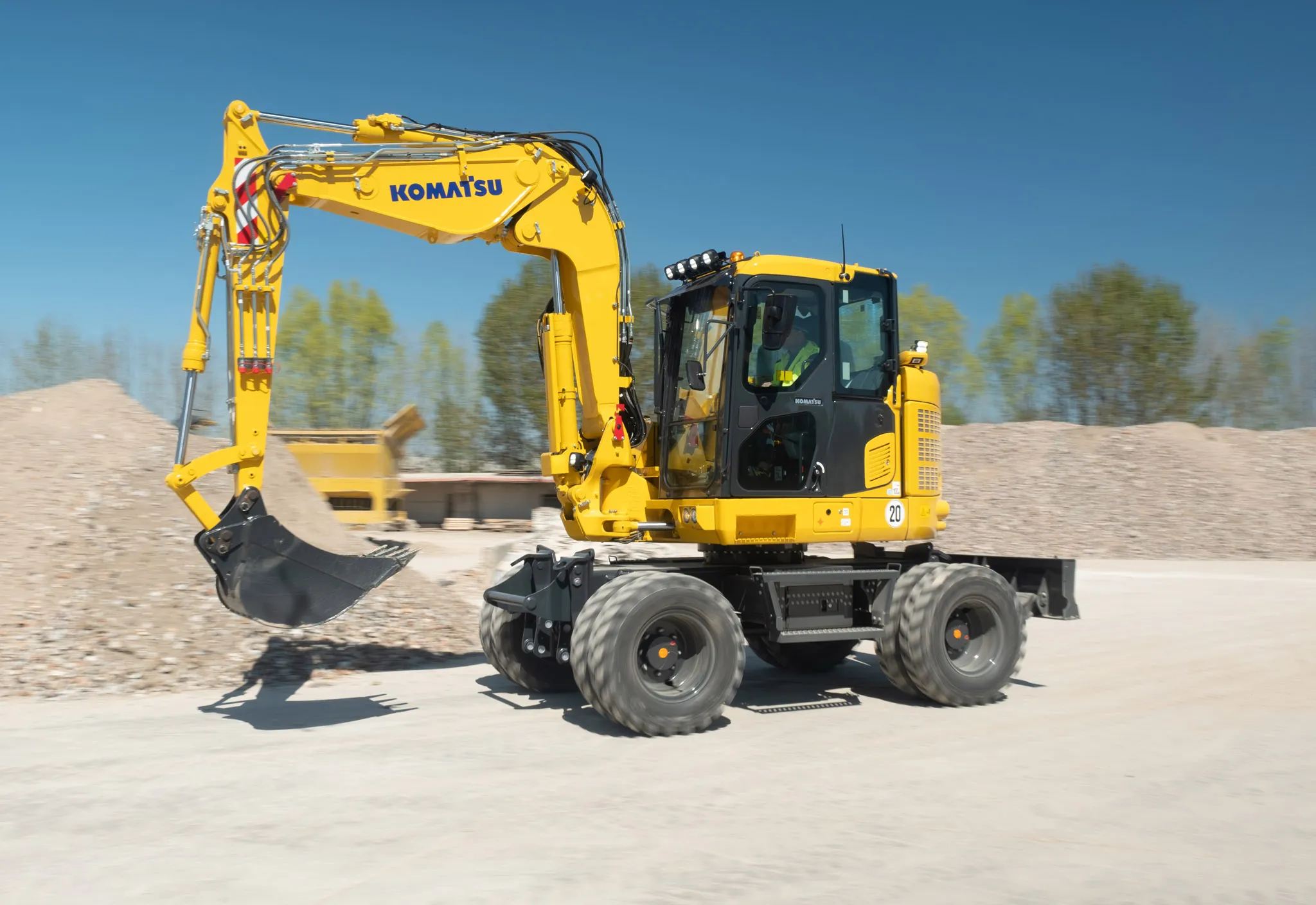 PW138MR-11 – Komatsu Europes nya hjulgrävare