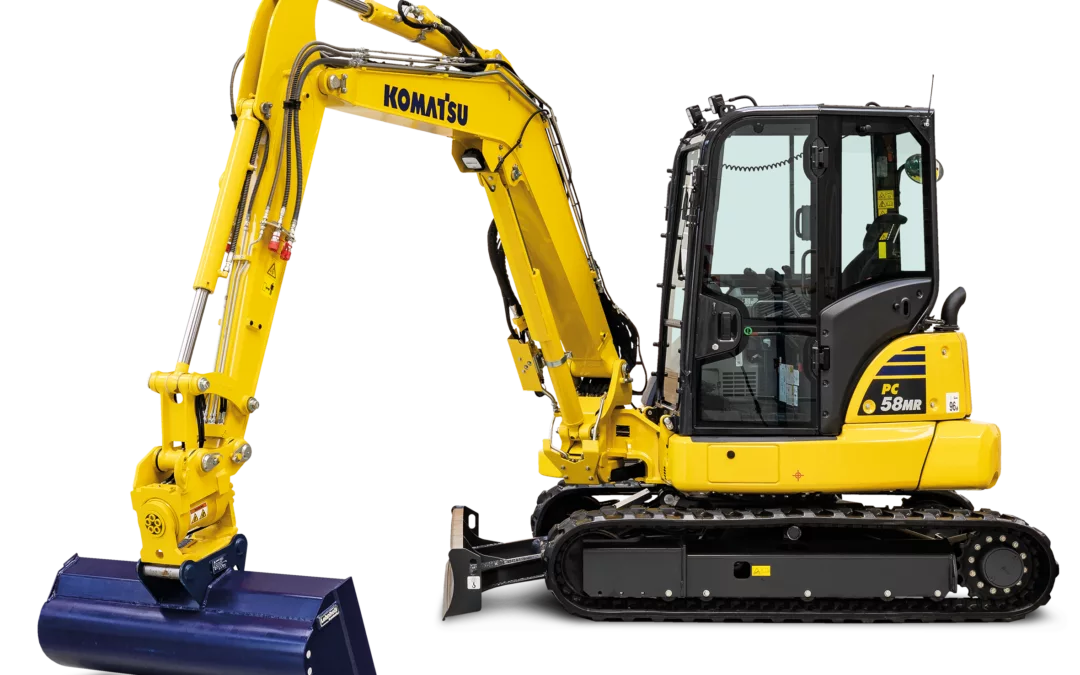 Komatsu bandgrävare PC58MR-5