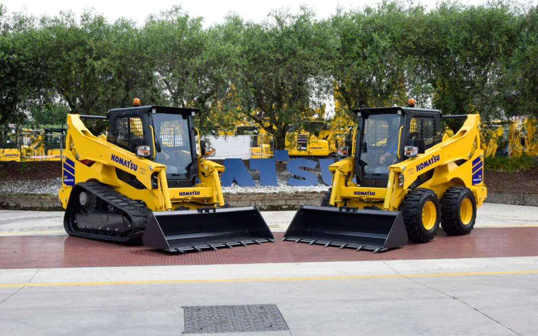 Ny Komatsu kompaktlastare på Bauma 2025 | Söderberg & Haak