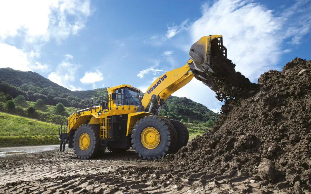 Komatsu lanserar den nya hjullastaren WA700-8