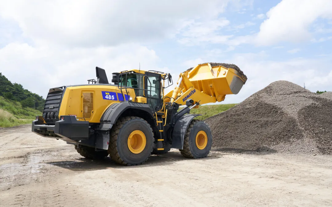 Komatsu presenterar nästa generations hjullastare