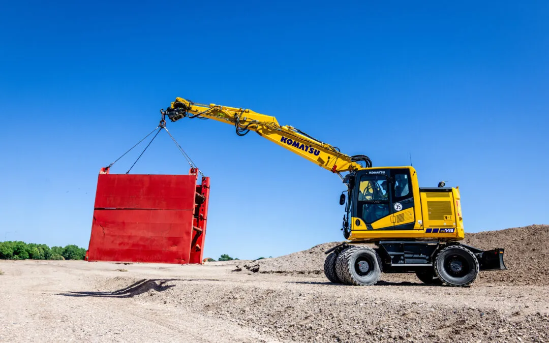 Komatsu lanserar nya PW148-11 och PW190-11