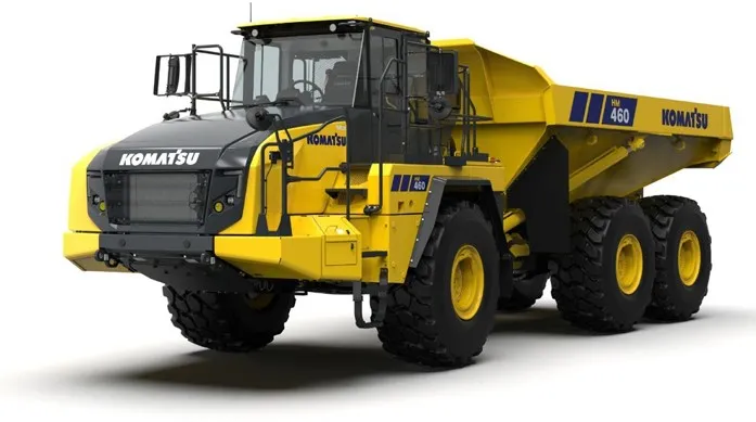 Komatsu lanserar nya HM460-6E0 – nästa generations dumper