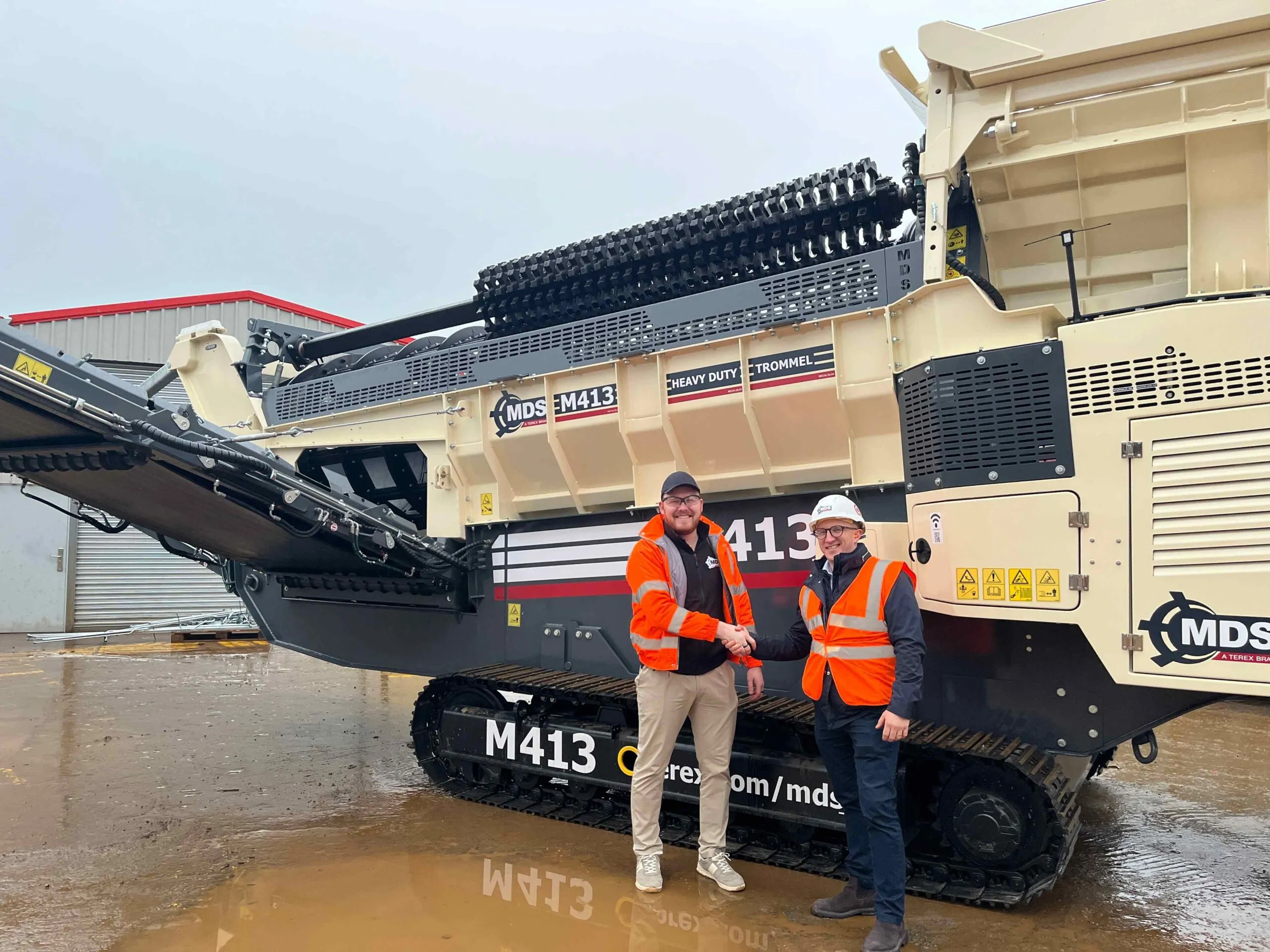 Söderberg & Haak utökar kross & återvinnings portföljen med Terex MDS
